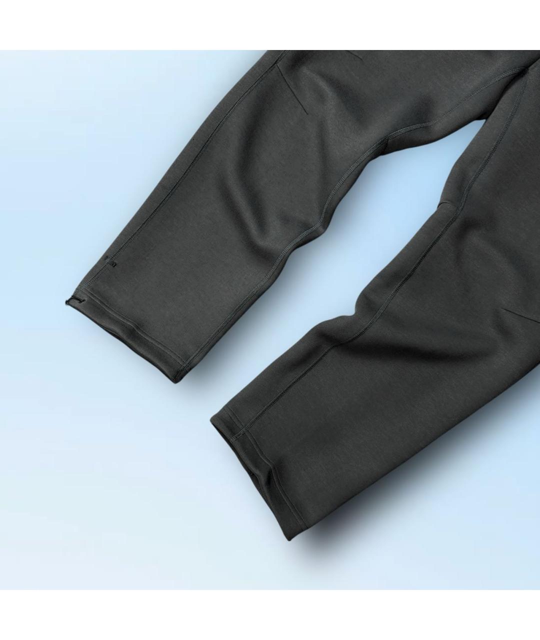 NIKE Антрацитовые хлопковые повседневные брюки, фото 5