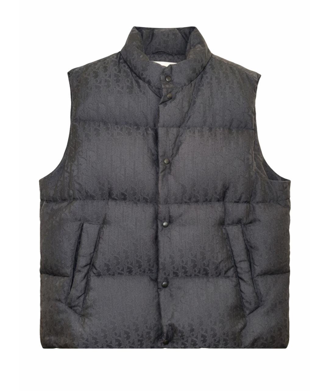 CHRISTIAN DIOR Темно-синий жилет, фото 1