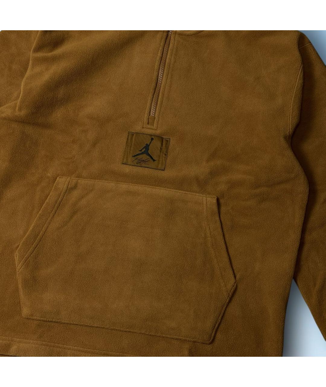 JORDAN Коричневые хлопковые повседневные брюки, фото 7