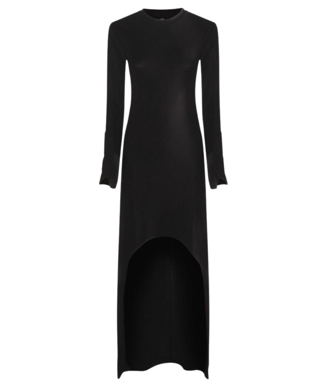 THOM KROM Черное вискозное вечернее платье, фото 1