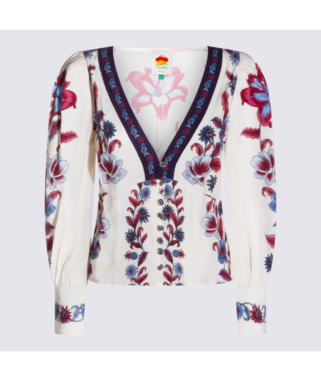 FARM RIO Мульти вискозная блузы, фото 5