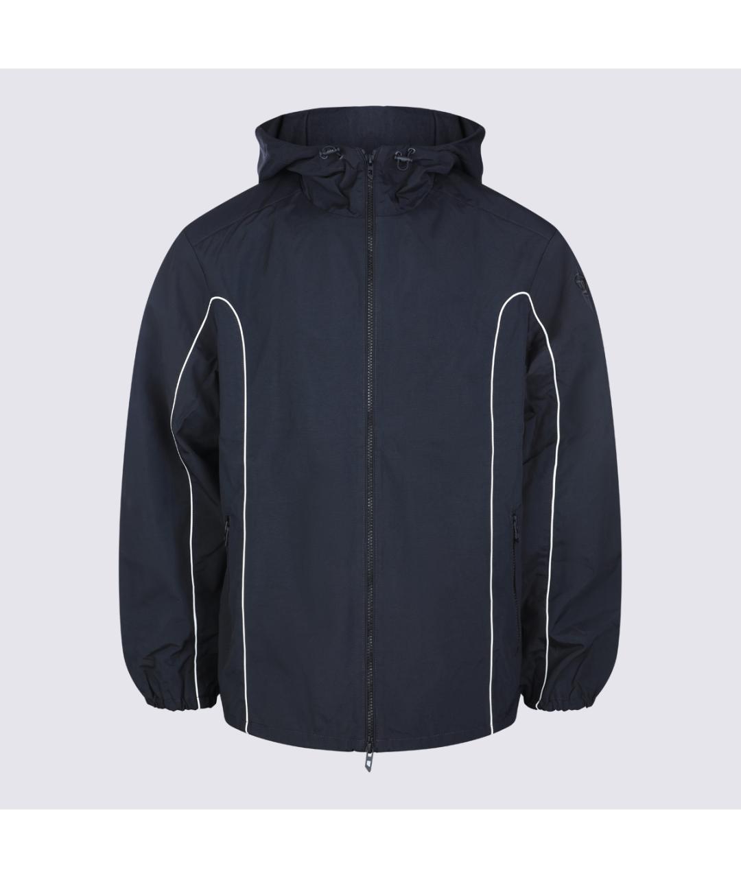 DIESEL Черная полиамидовая куртка, фото 5