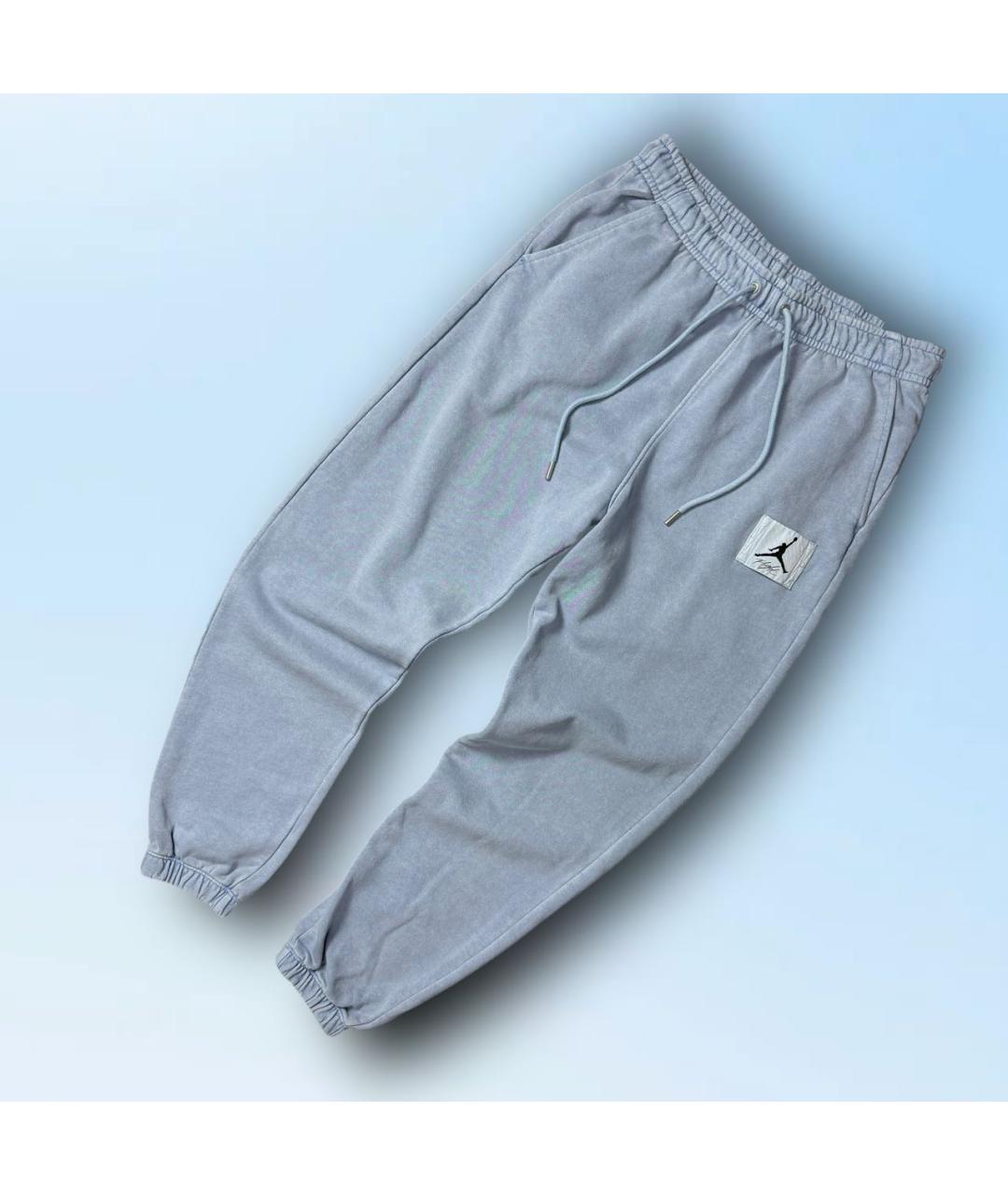JORDAN Голубой хлопковый спортивный костюм, фото 5