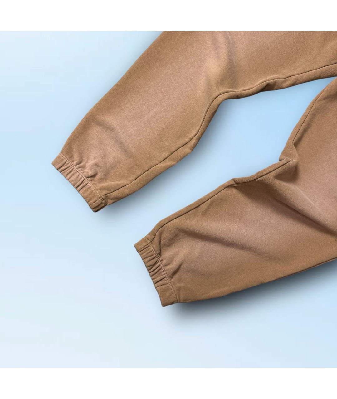 JORDAN Коричневый хлопковый спортивный костюм, фото 6