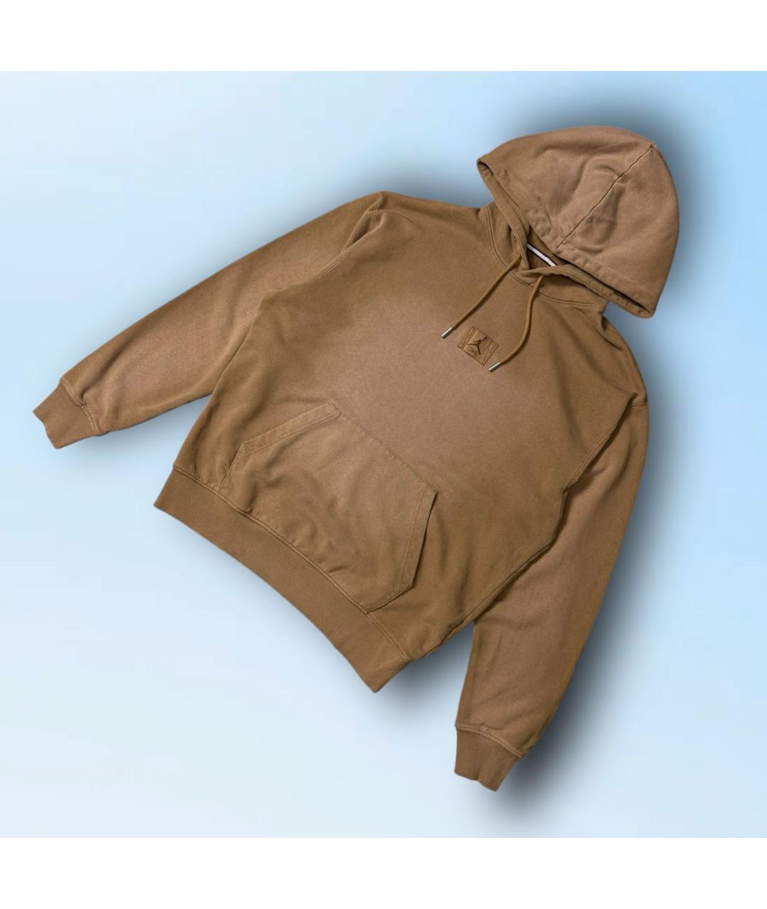 JORDAN Коричневый хлопковый спортивный костюм, фото 3