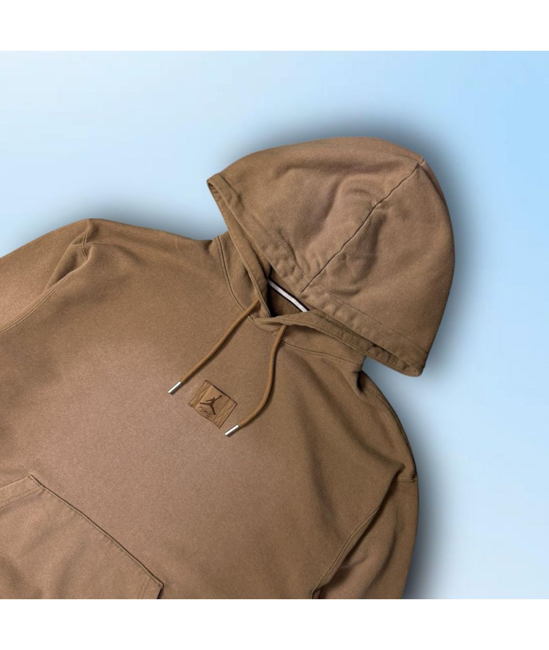 JORDAN Коричневый хлопковый спортивный костюм, фото 4