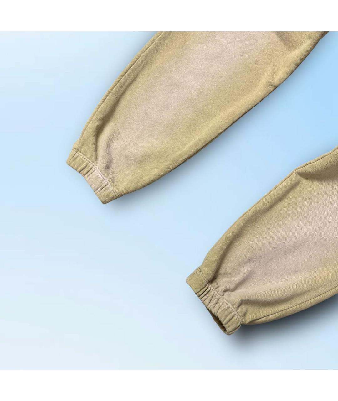 JORDAN Горчичный хлопковый спортивный костюм, фото 6