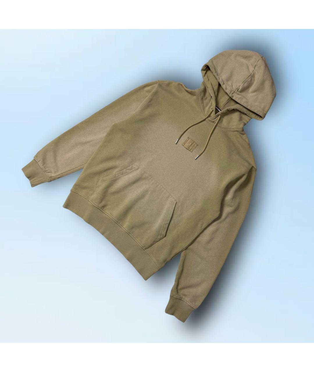 JORDAN Горчичный хлопковый спортивный костюм, фото 3