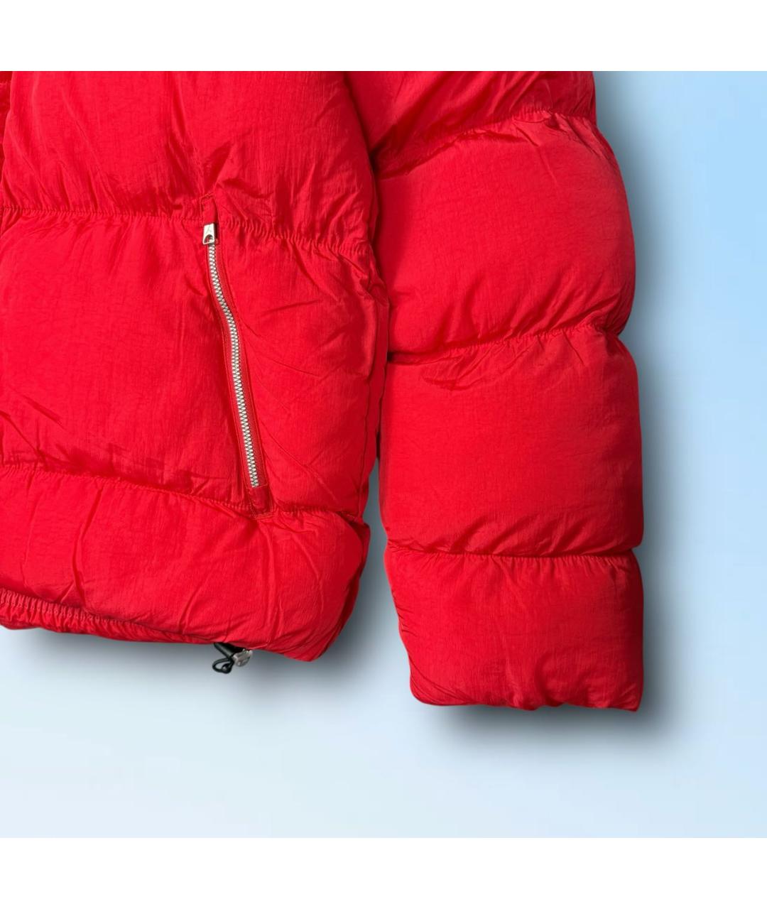 NIKE Красный полиэстеровый пуховик, фото 6