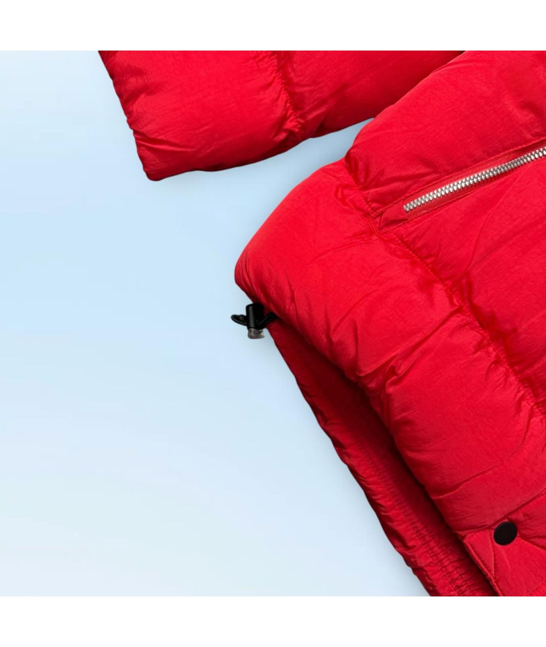NIKE Красный полиэстеровый пуховик, фото 5