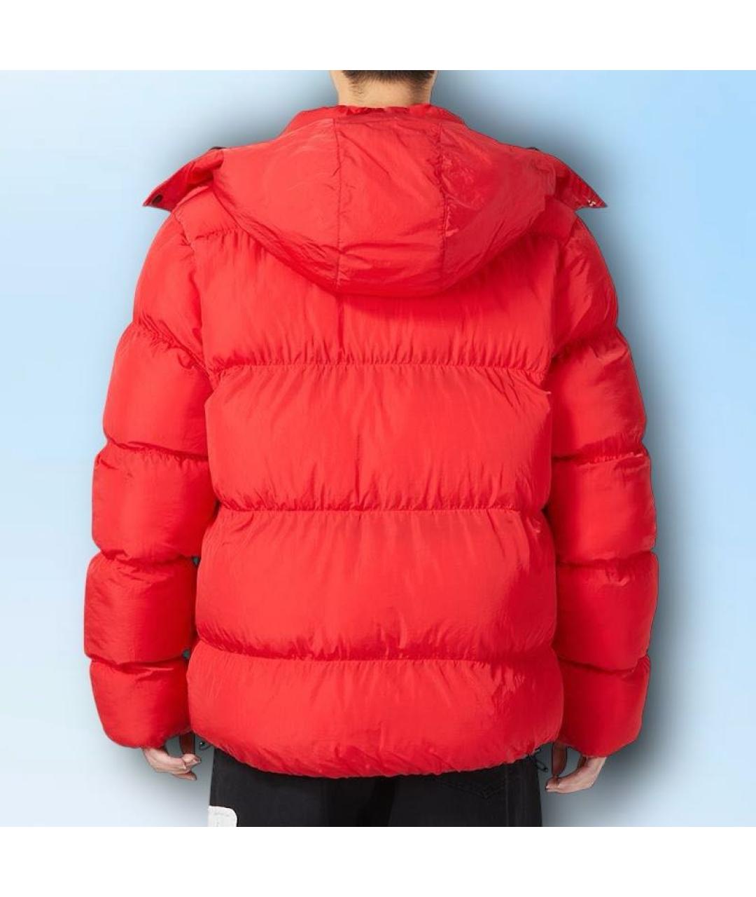 NIKE Красный полиэстеровый пуховик, фото 8