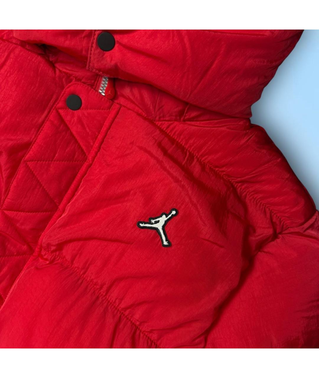 NIKE Красный полиэстеровый пуховик, фото 3