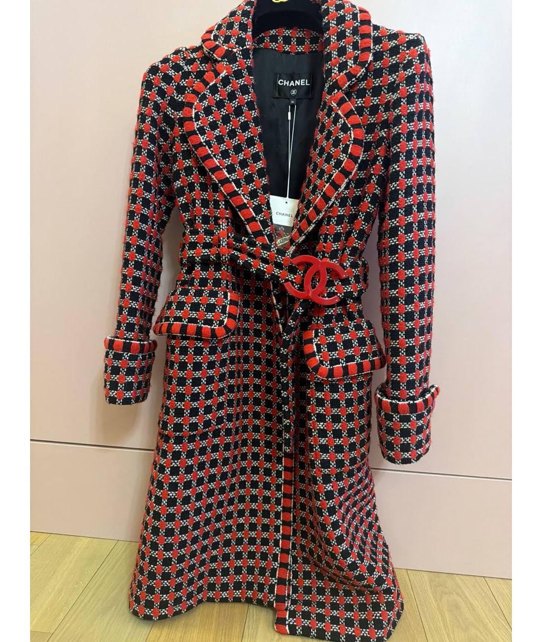 CHANEL Черное пальто, фото 5