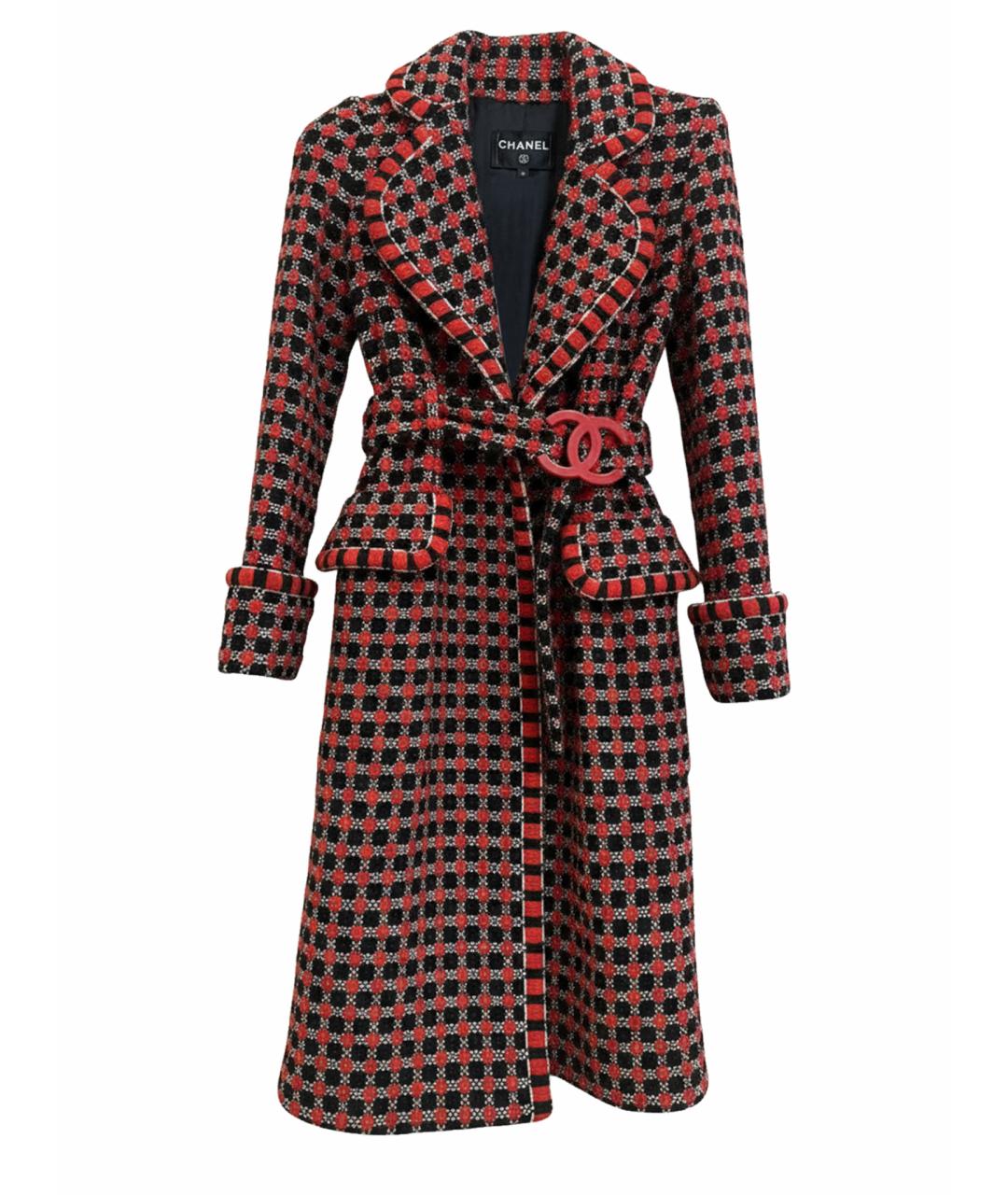 CHANEL Черное пальто, фото 1