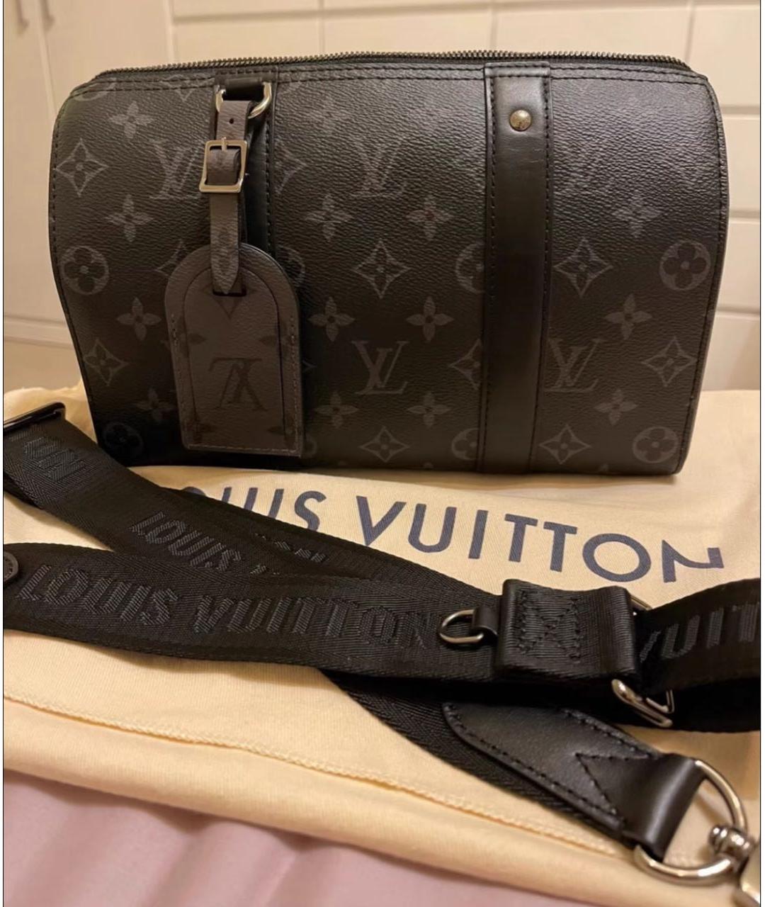 LOUIS VUITTON Серая сумка через плечо, фото 2