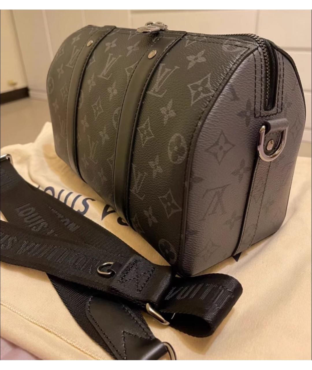 LOUIS VUITTON Серая сумка через плечо, фото 3