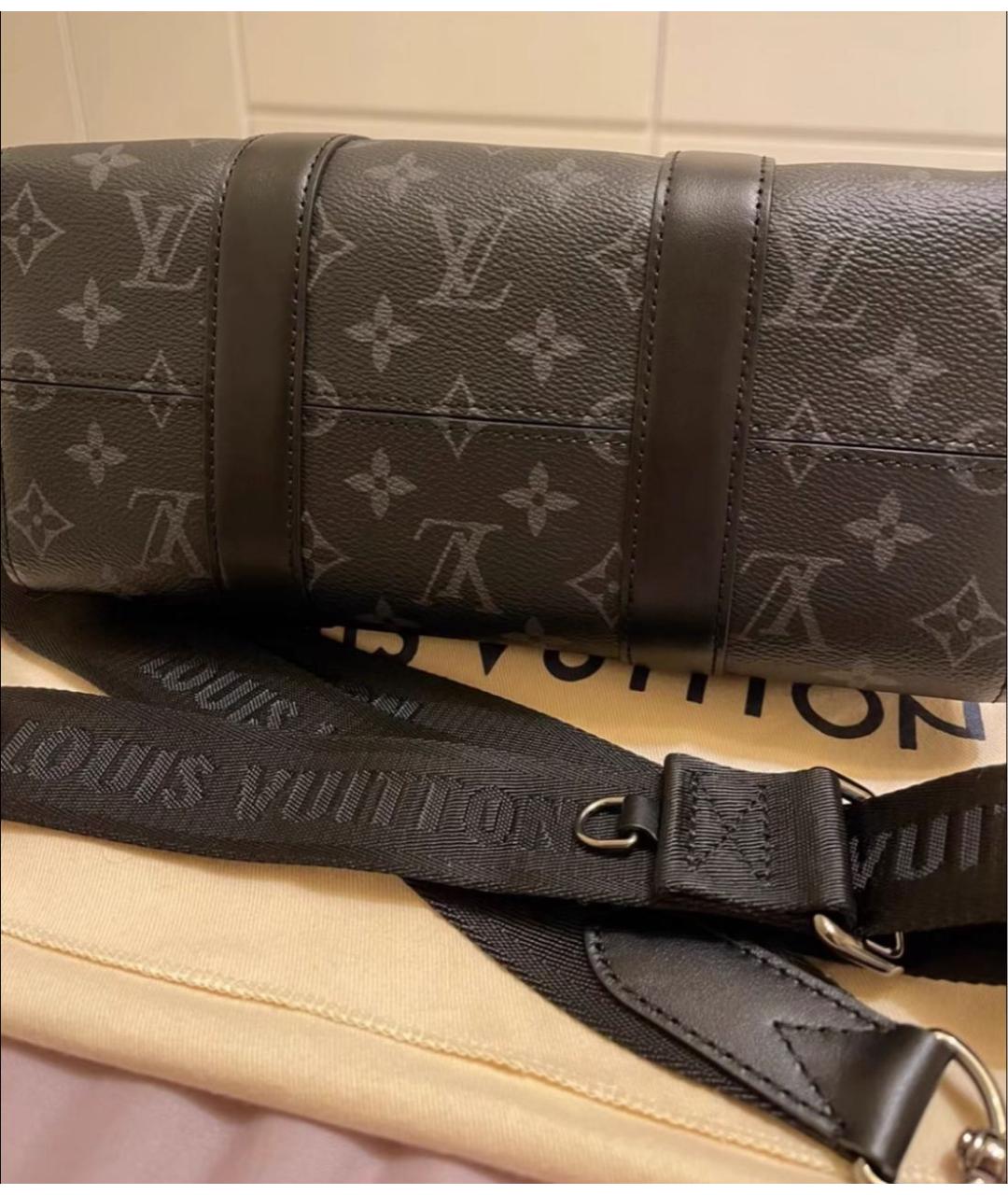 LOUIS VUITTON Серая сумка через плечо, фото 4