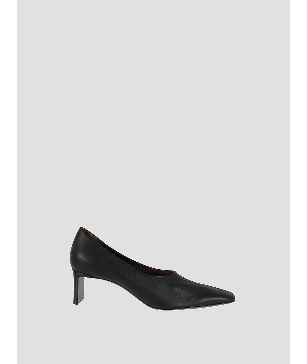 KHAITE Черные кожаные туфли, фото 4