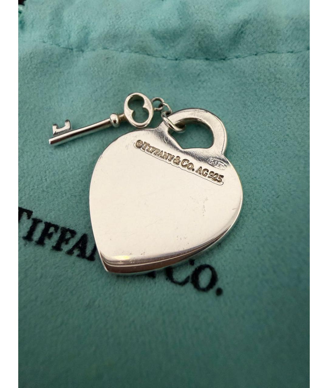 TIFFANY&CO Серебряная серебряная подвеска, фото 4