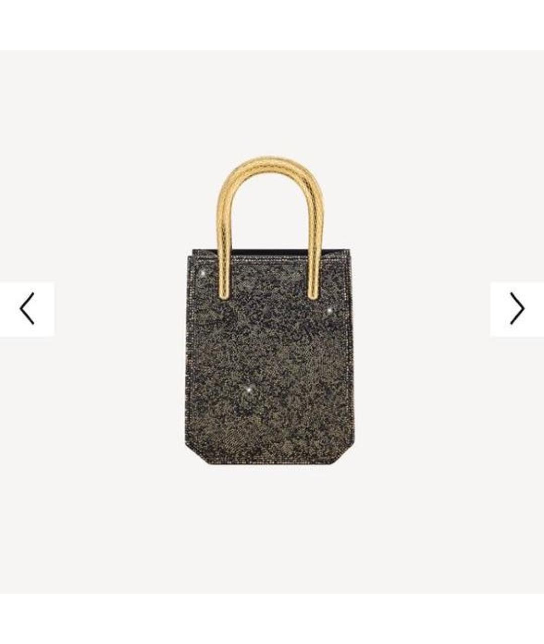 BVLGARI Хаки сумка с короткими ручками, фото 5