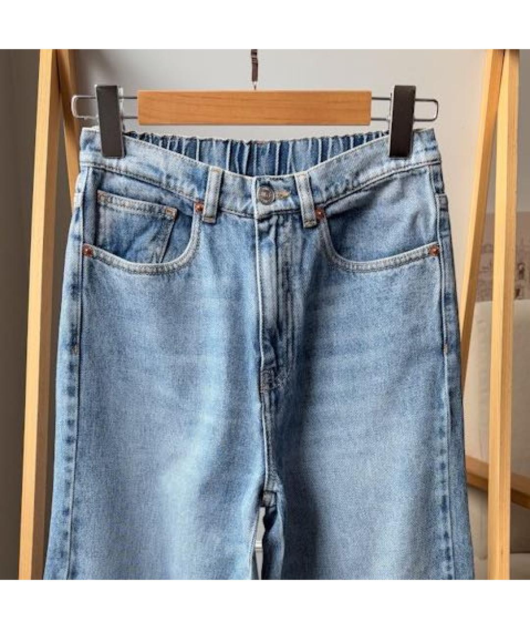 MM6 MAISON MARGIELA Синие деним детские джинсы, фото 3