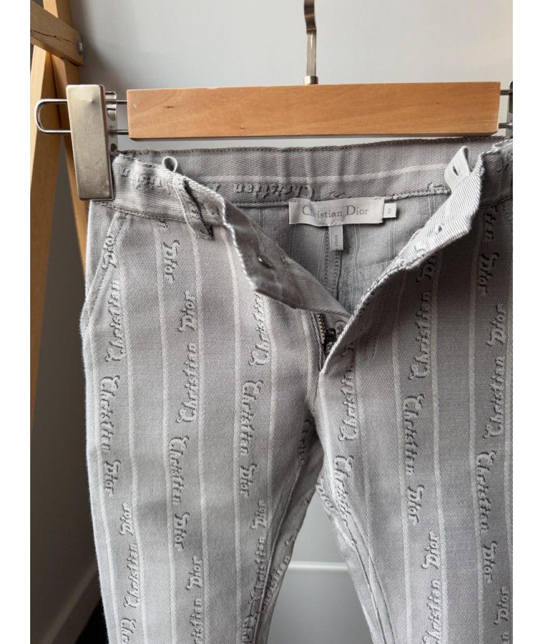 CHRISTIAN DIOR Серый деним комплект, фото 6