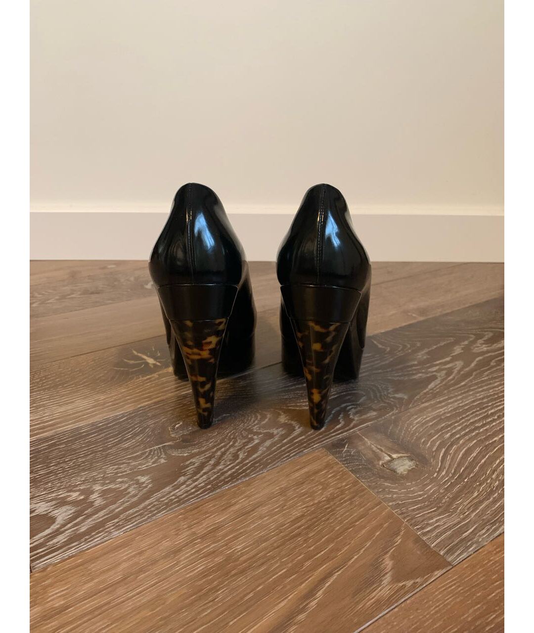 STELLA MCCARTNEY Черные туфли из искусственной кожи, фото 4