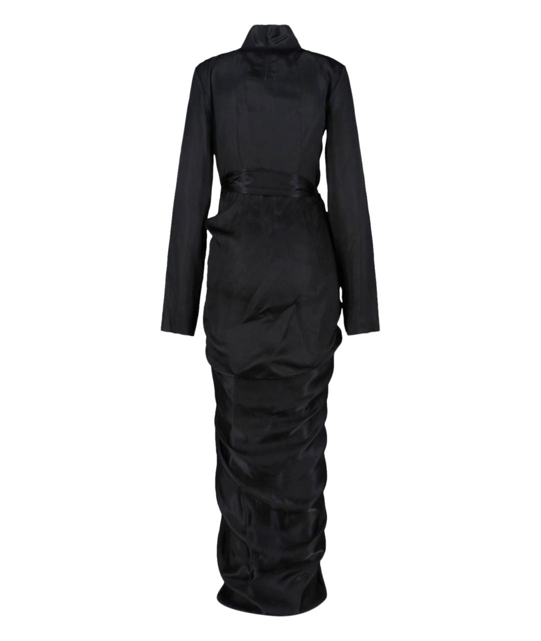 RICK OWENS Черное вечернее платье, фото 2