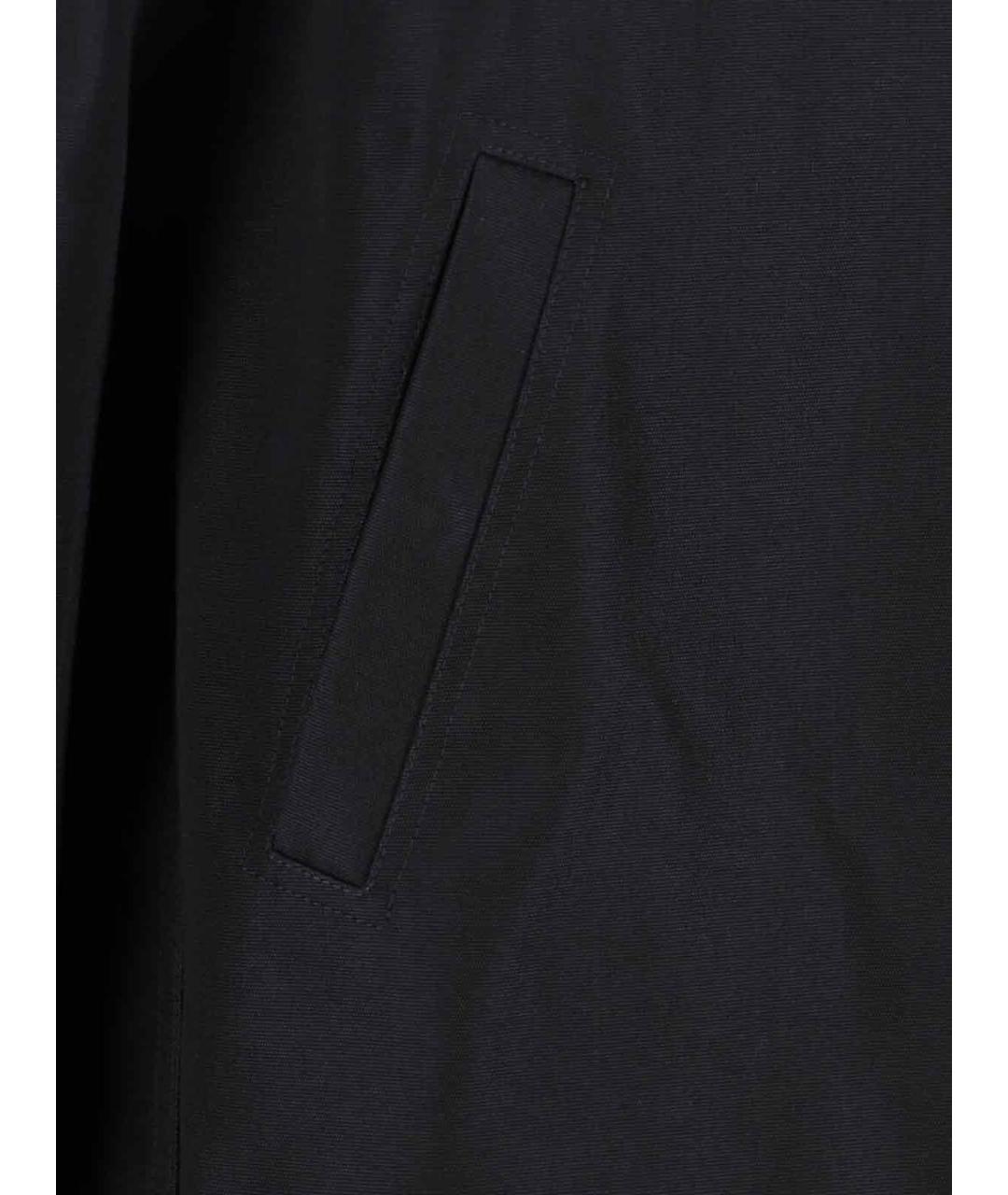 RICK OWENS Черная хлопковая куртка, фото 3