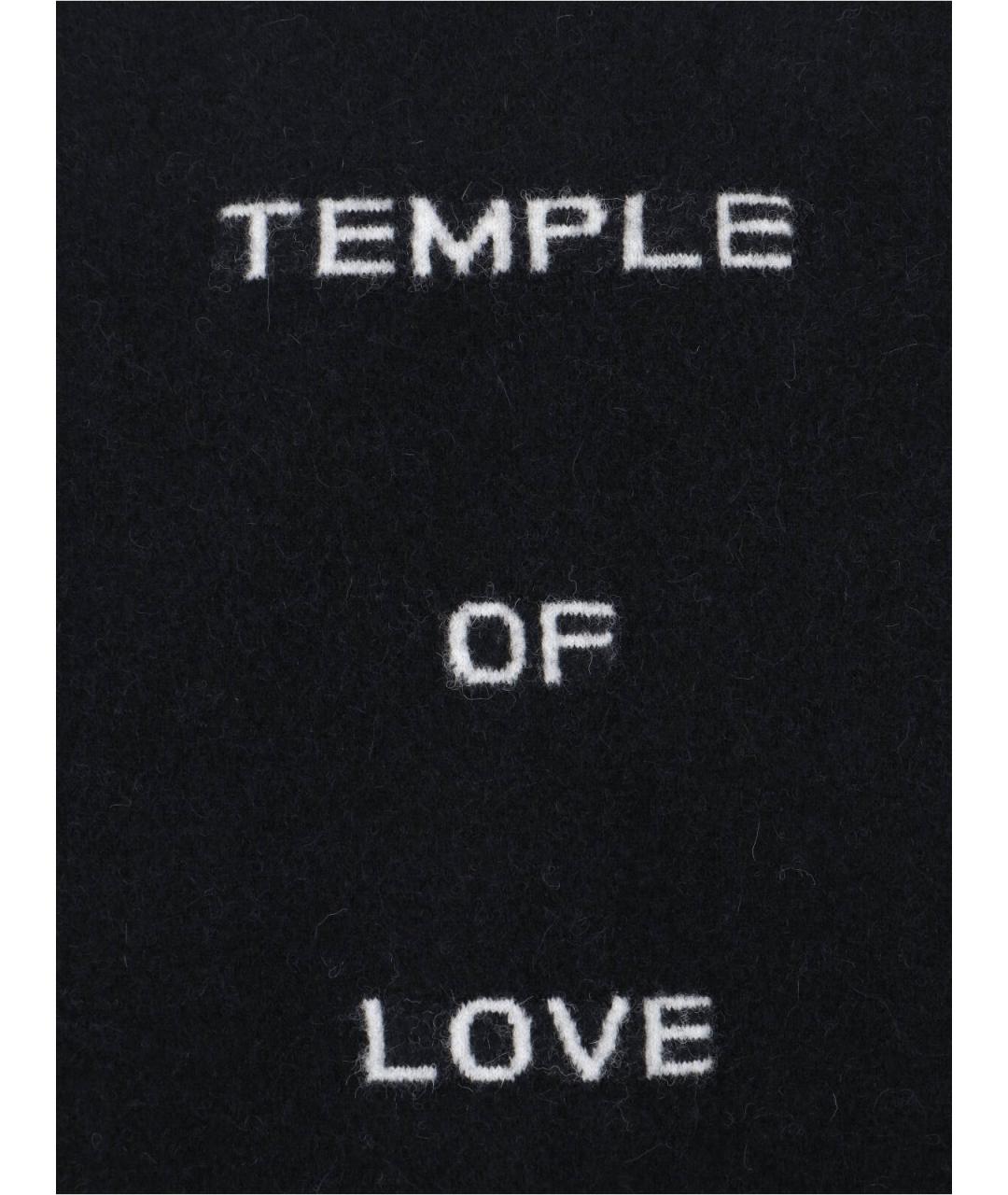 RICK OWENS Черный шерстяной джемпер / свитер, фото 3