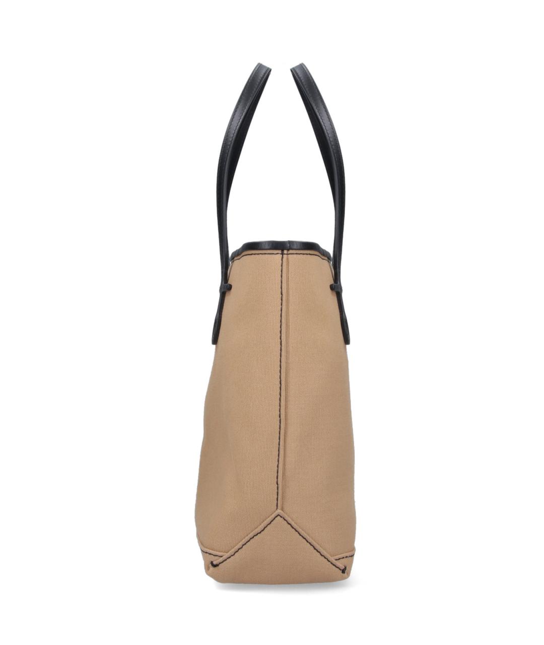 J.W.ANDERSON Бежевая тканевая сумка тоут, фото 5