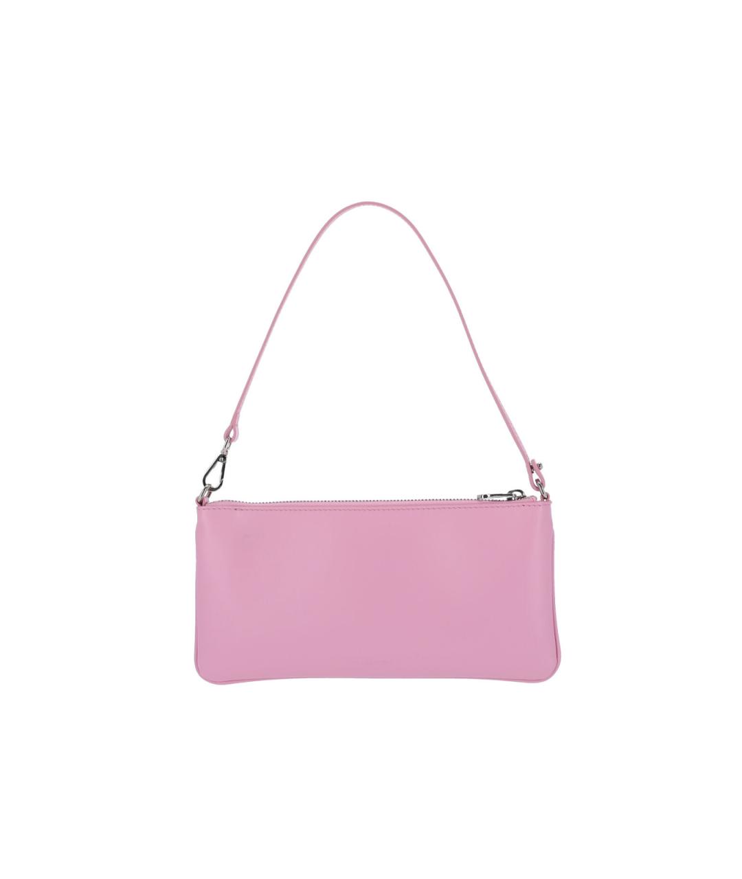 COURREGES Розовая кожаная сумка через плечо, фото 3