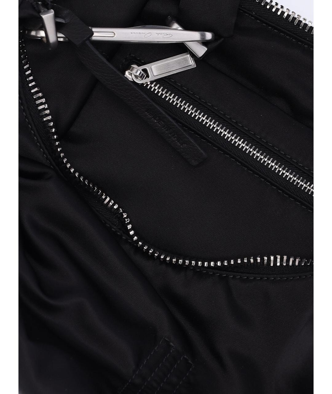 RICK OWENS Черная сумка через плечо, фото 4