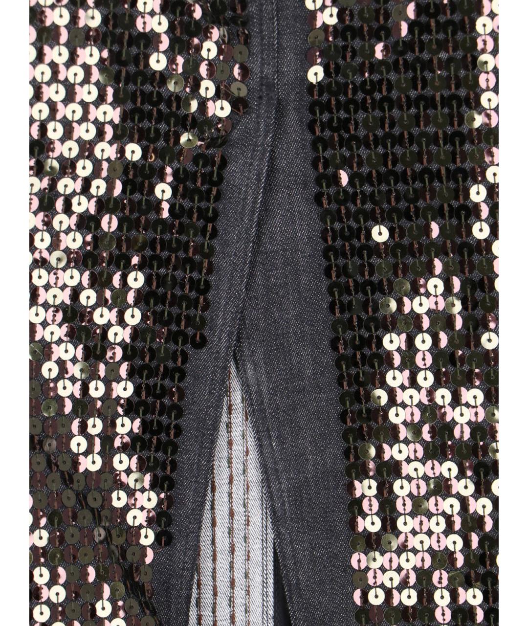 RICK OWENS Черное хлопковое вечернее платье, фото 5