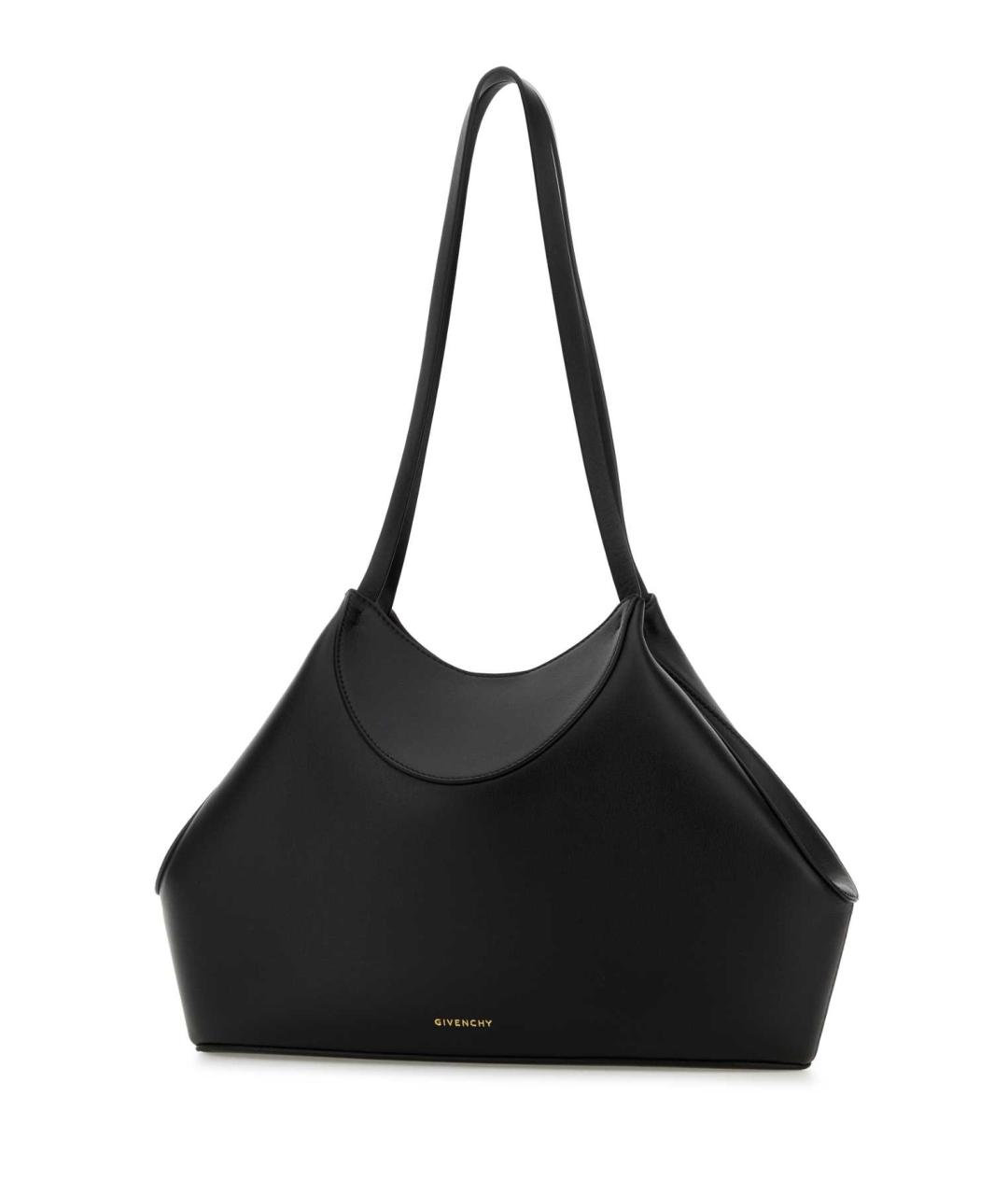 GIVENCHY Черная кожаная сумка тоут, фото 2