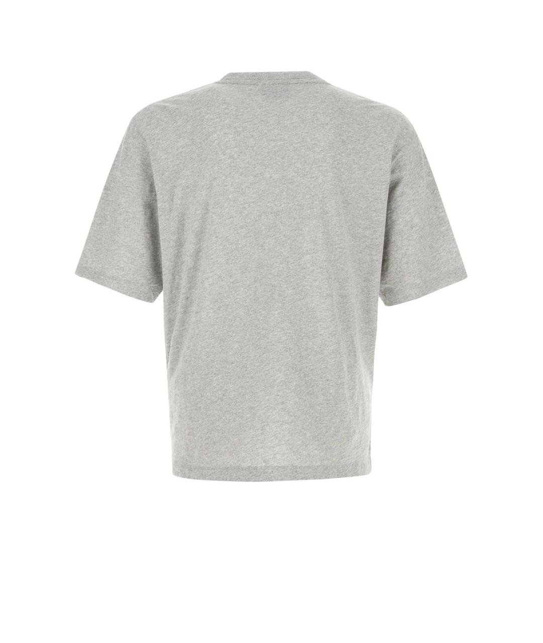 DSQUARED2 Серая хлопковая футболка, фото 2