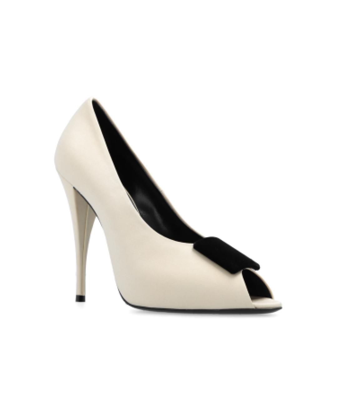 SAINT LAURENT Белые туфли, фото 4