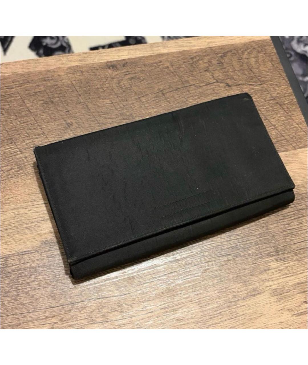 PRADA Черный кошелек, фото 3