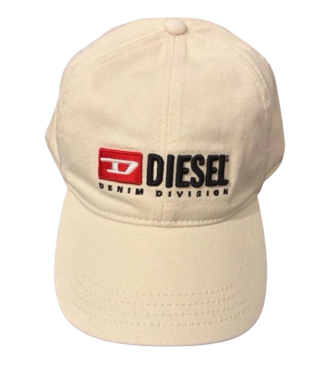 DIESEL Бежевая кепка, фото 1