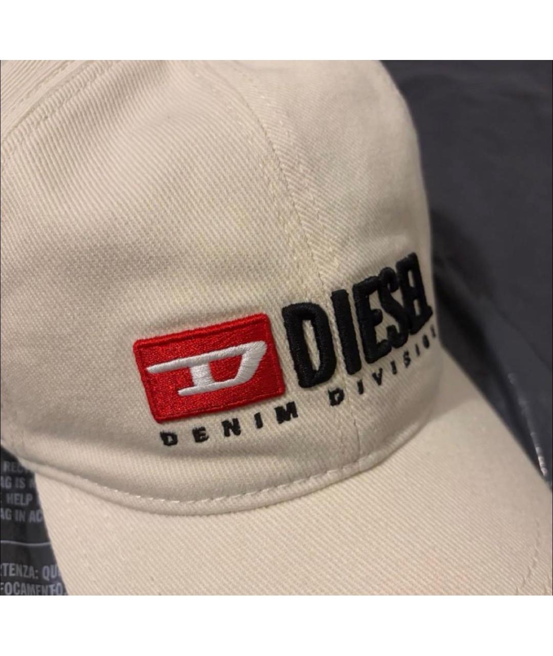 DIESEL Бежевая кепка, фото 4