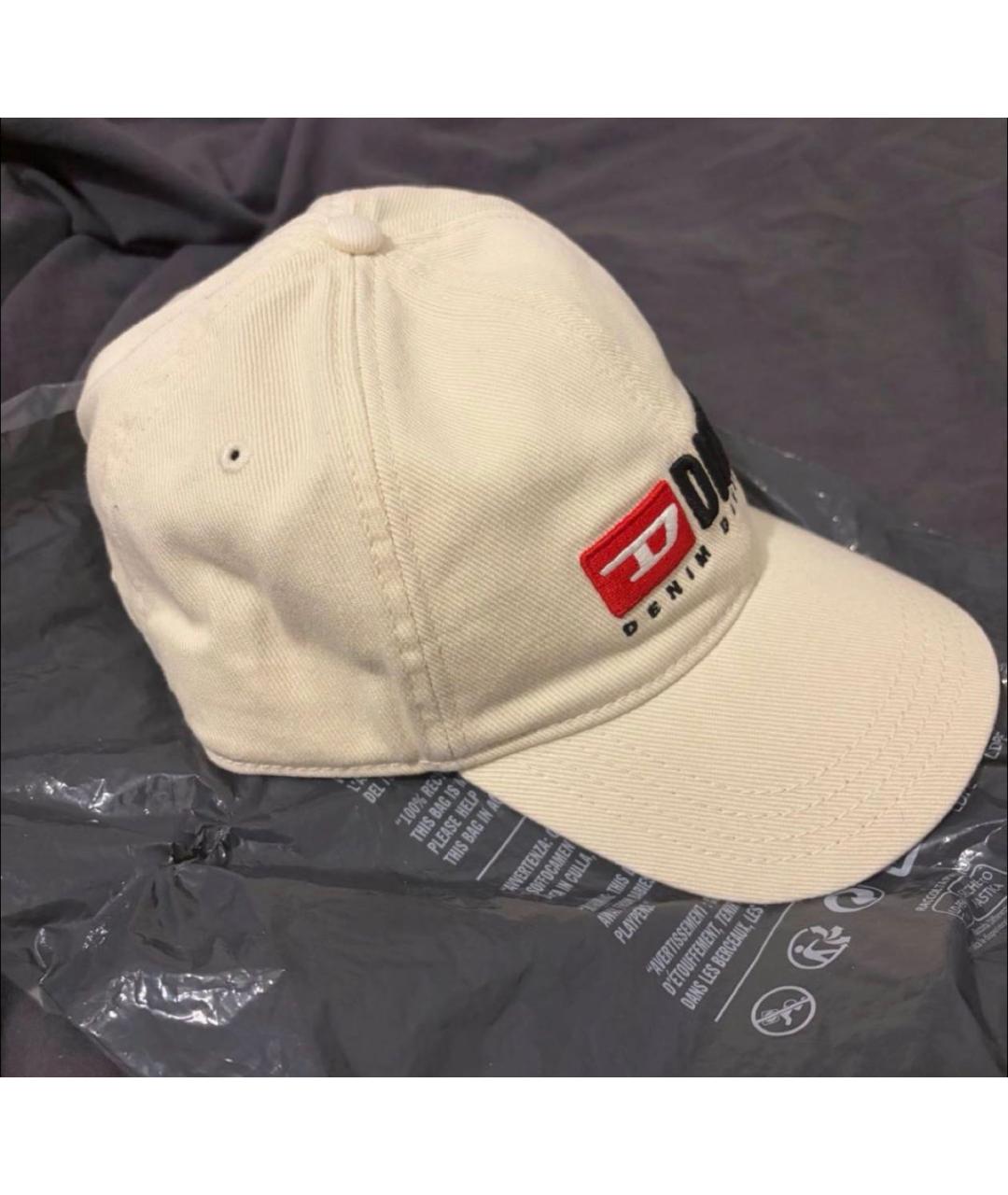 DIESEL Бежевая кепка, фото 3