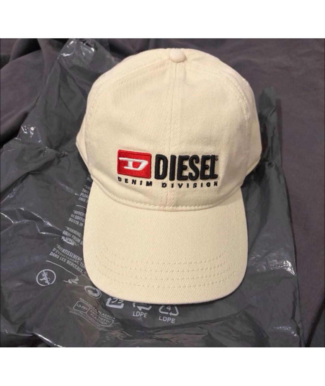 DIESEL Бежевая кепка, фото 6