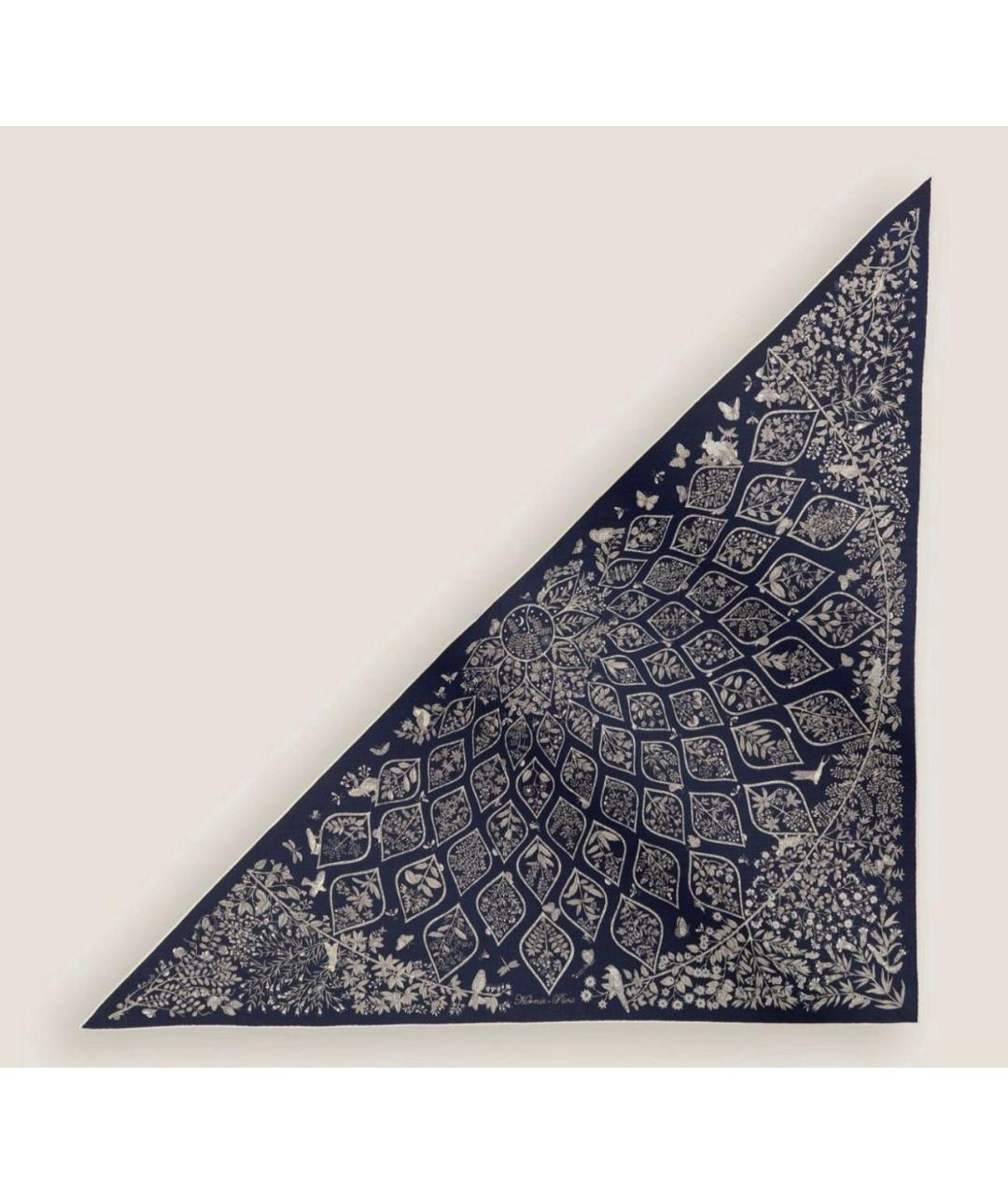 HERMES Мульти кашемировый платок, фото 4