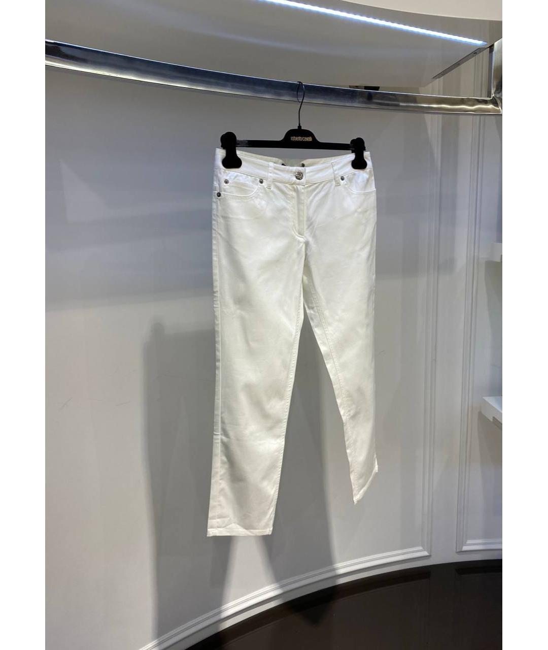 ROBERTO CAVALLI Белые бриджи, фото 2