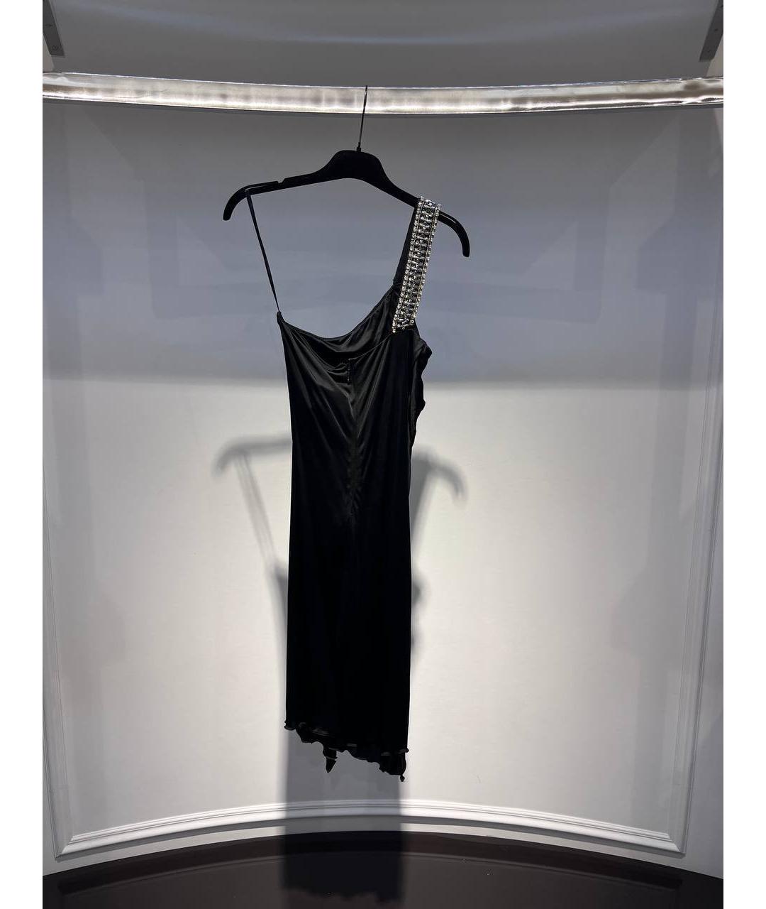 ROBERTO CAVALLI Черное вечернее платье, фото 3