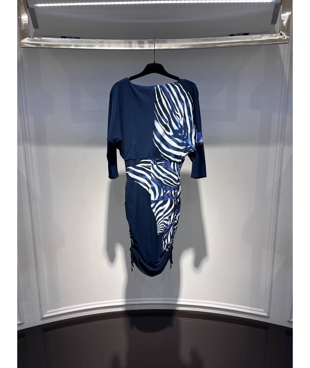 ROBERTO CAVALLI Мульти полиамидовое платье, фото 3