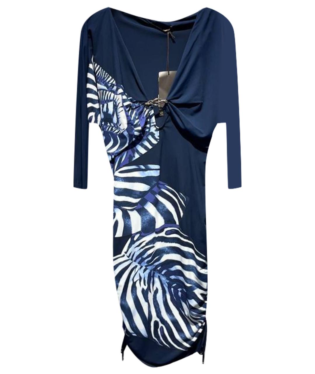 ROBERTO CAVALLI Мульти полиамидовое платье, фото 1