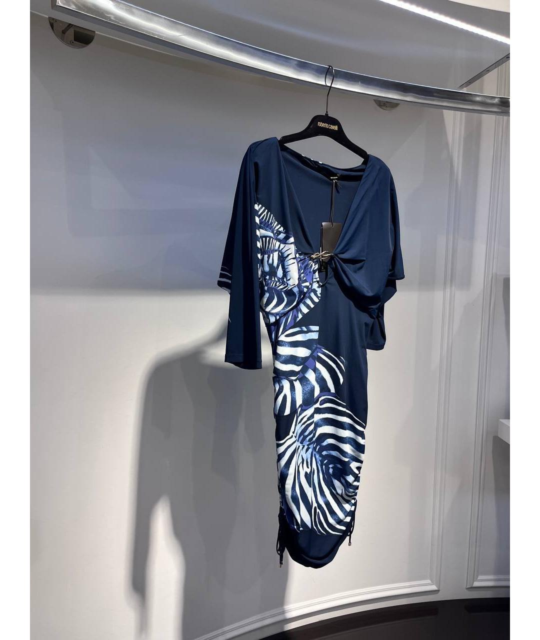 ROBERTO CAVALLI Мульти полиамидовое платье, фото 2