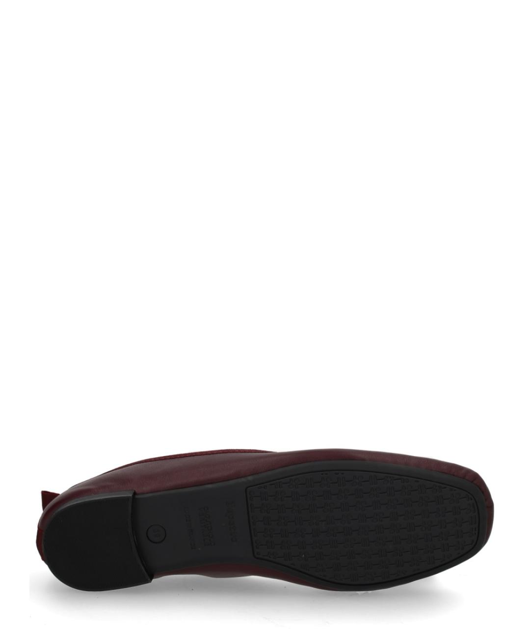 REPETTO Бордовые кожаные балетки, фото 6