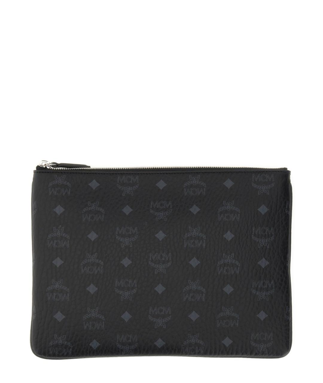 MCM Черная сумка через плечо из искусственной кожи, фото 1